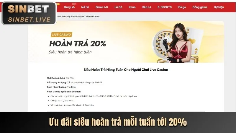 Thưởng Chào Mừng Thể Thao U888bet